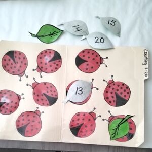 Counting File Folder Games